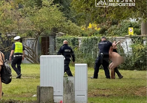 Nagi 26-latek biegał po Pradze-Północ. Interweniowała policja