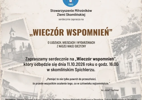 W niedzielę w skomlińskim spichlerzu „Wieczór wspomnień”