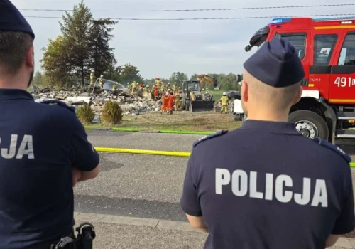 Eksplozja gazu w domu jednorodzinnym. Pod gruzami martwy 75-latek