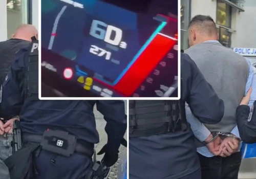 Policja pokazała nagranie. 270 km/h tuż przed tragedią na S10