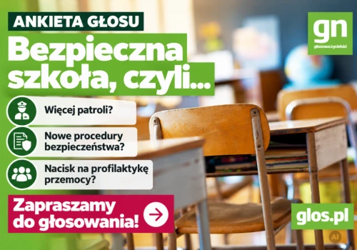 Ankieta Głosu. Bezpieczna szkoła, czyli… Więcej patroli? Nowe procedury? Nacisk na profilaktykę przemocy?