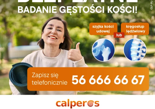 Nie czekaj na złamanie - skorzystaj z bezpłatnych badań kości.