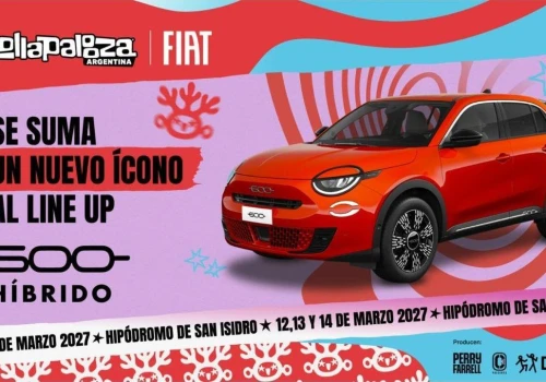 Fiat po raz pierwszy oficjalnym sponsorem festiwalu Lollapalooza w Argentynie