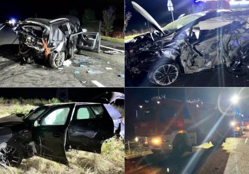 Leciał 270 km/h, a pasażer go nagrywał. Wjechali w tył Toyoty, jedna osoba nie żyje