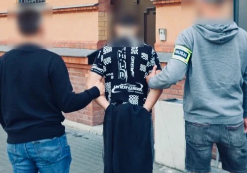 Strzelał do zaparkowanych samochodów. 18-latek zatrzymany przez poznańskich policjantów na Mazowszu