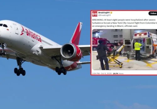 Silne turbulencje podczas lotu do USA. Dziewięć osób trafiło do szpitala