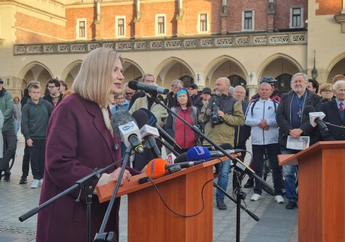 Ostatnie wystąpienie Moniki Piątkowskiej. Mówiła o zadłużeniu, pieniądzach i… odwołaniu Aleksandra Miszalskiego