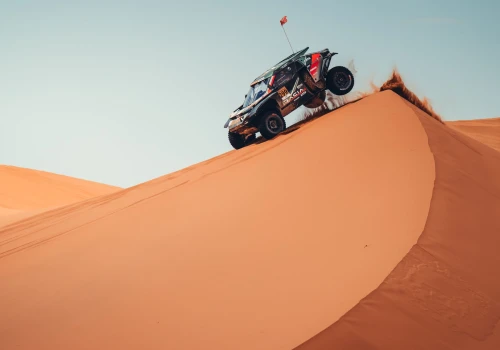 Zespół The Dacia Sandriders zademonstrował świetne tempo mimo trudnego przebiegu Rallye du Maroc 2026