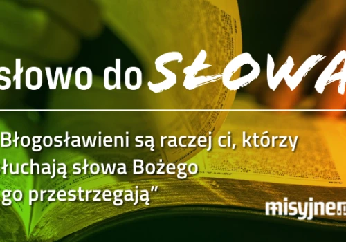 słowo do Słowa, 10 października 2026