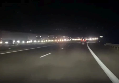 Długi korek na ekspresówce w stronę Lublina. Sytuacja taka trwa od wielu godzin