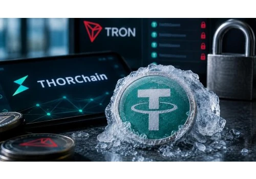 Tether zamroził USDT w skarbcach THORChain