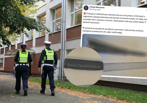 Policja prosi młodych, żeby informować o niebezpiecznych sytuacjach i nie czuć się "sześćdziesioną" albo "społeczniakiem"