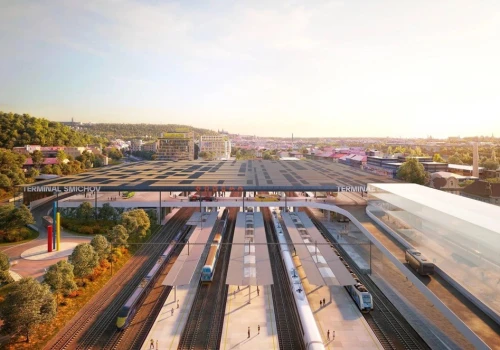 Wielki węzeł przesiadkowy Praga Nádraží Smíchov z kompletem wykonawców