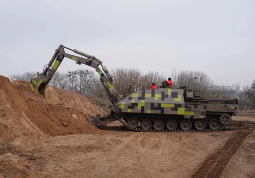 Nieuzbrojone czołgi saperskie Kodiak dla Bundeswehry