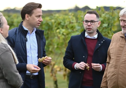 Podczas Trasy Bosaka odwiedzieliśmy winnicę