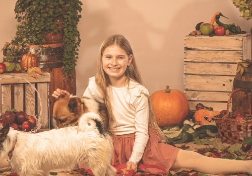 Tancerki Rytmix w sesji foto z psami ze schroniska. „To pełne miłości zwierzęta”