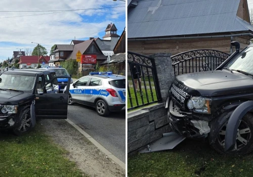 Potrącenie, zdemolowane stacje i pościg. "Irracjonalne zachowanie kobiety"
