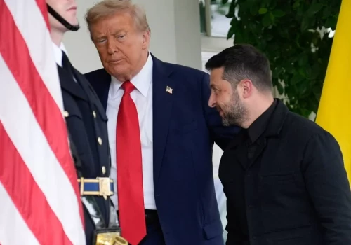Zełenski nazwał Trumpa 