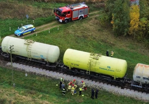Pociąg potrącił mężczyznę. Nie wykazuje oznak życia, trwa akcja ratownicza