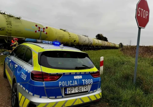 Śmiertelny wypadek na torach. Pociąg towarowy potrącił 26-latka
