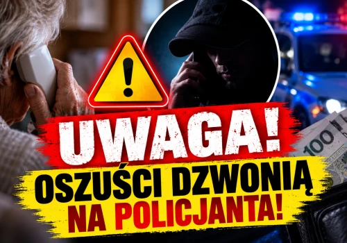 PILNE! Oszuści podszywają się pod policjantów! Fala niepokojących telefonów w Wielkopolsce