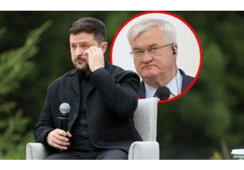 "Ma poparcie narodu". Szef MSZ Ukrainy broni Zełenskiego