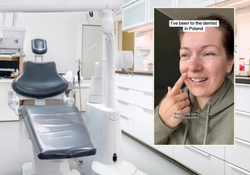 Brytyjka poszła do dentysty w Polsce. 