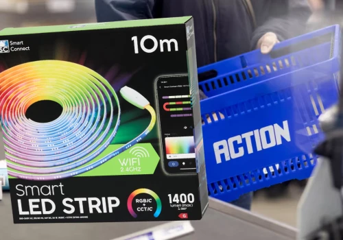 Aż 10 metrów, 1400 lumenów i sterowanie z aplikacji. Smart listwa RGB za grosze w Action
