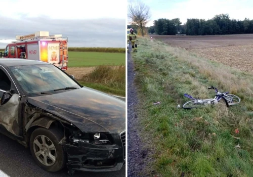 Tragiczny wypadek w Wielkopolsce. Kierowca potrącił dwie rowerzystki