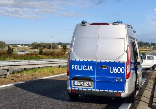 Wjechał w barierę energochłonną. Widział dziką zwierzynę?