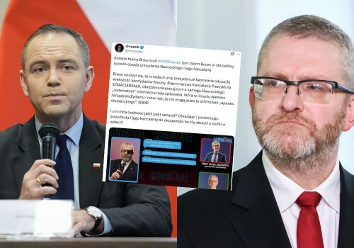 Grzegorz Braun na nowych taśmach zwyzywał ludzi prezydenta, bo nie chcieli przyjąć go do rad