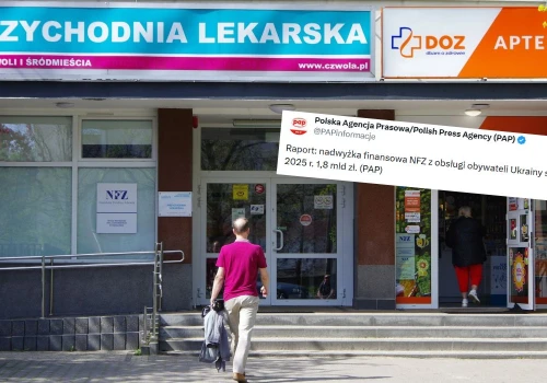 Okazało się, że Ukraińcy ratują polską ochronę zdrowia bo z ich wpłat wynika nadwyżka aż 1,8 mld zł