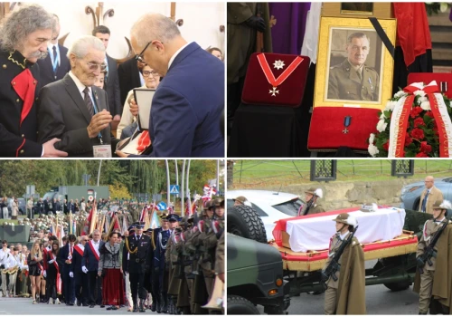 Generał Józef Giza spoczął w rodzinnym grobowcu. „Wykonaliśmy rozkaz naszego dziadka”