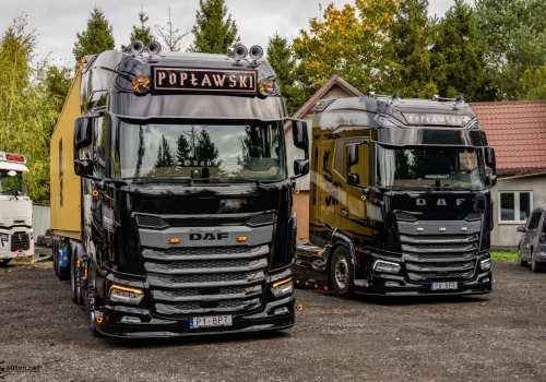 Nowe DAF-y XG+ 530 u Bartka Popławskiego: 6×2 pod kontenery, 4×2 pod chłodnię