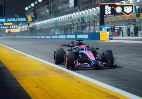 F1: Alpine bez punktów w Singapurze