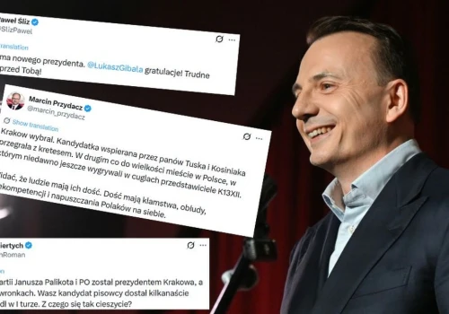 Prawica świętuje, jest kontra rządzących. Burza po wyborach w Krakowie