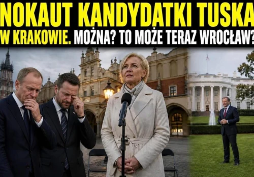 Nokaut kandydatki Tuska w Krakowie!