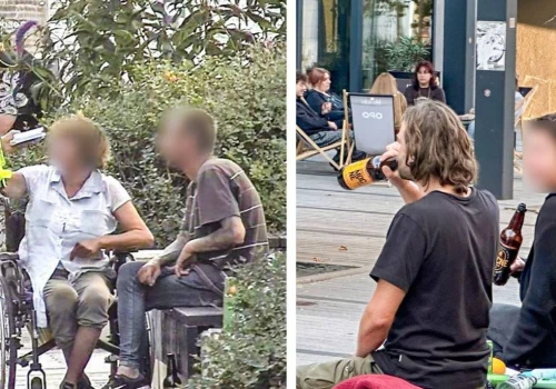 Na głównym deptaku to nie mieszkańcy, tylko menele czują się jak u siebie…