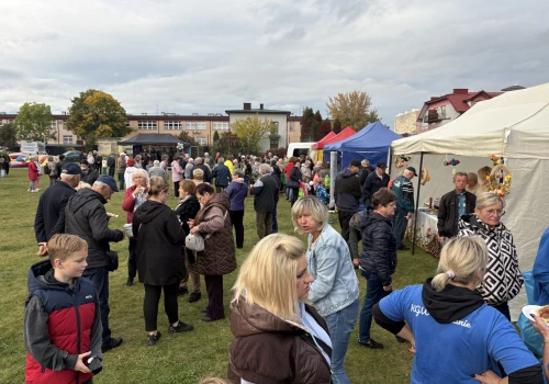 Deszcz nie preszkodził zabawie mieszkańców na „Słonku”