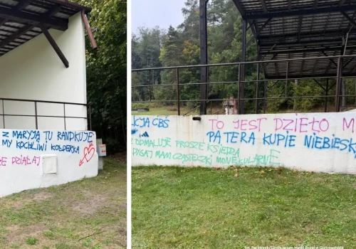 Akt bezmyślnego wandalizmu w Gietrzwałdzie. Sanktuarium apeluje o pomoc i zgłasza sprawę policji