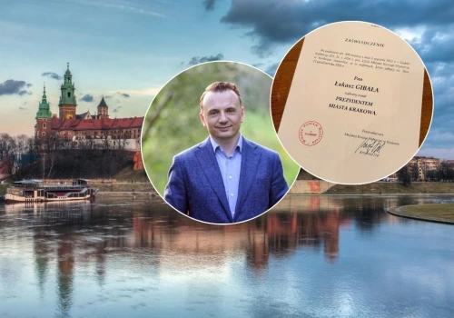 Gibała z oficjalnymi wynikami wyborów w Krakowie. Czeka na zaprzysiężenie