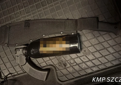 Szczecin. 22-latek miał użyć gazu pieprzowego i chodzić z maczetą