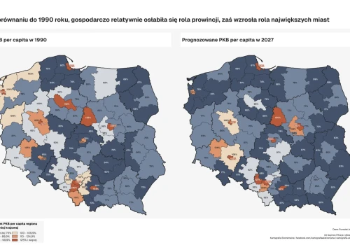 Podkregion bydgosko-toruński wypracowuje dzisiaj mniej PKB niż średnia dla Polski