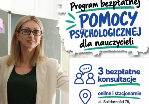Fundacja Twarze Depresji uruchamia bezpłatne konsultacje psychologiczne dla nauczycieli z całej Polski