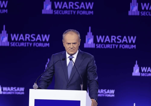 Tusk na Warsaw Security Forum: Droga do pokoju nie wiedzie przez słabość
