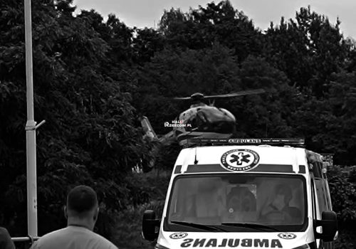 Brutalny atak na Podkarpaciu. Ranna kobieta i dwóch policjantów, w akcji śmigłowiec LPR