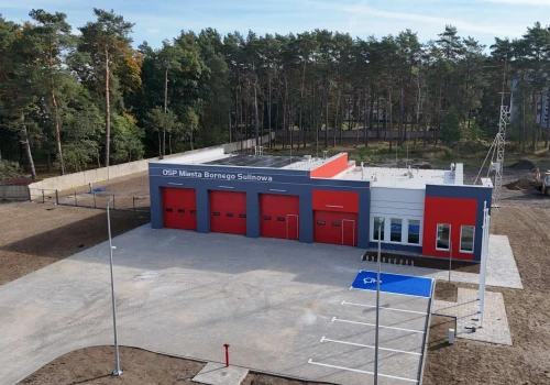 Nowa remiza OSP Miasta Bornego Sulinowa. Inwestycja na finiszu