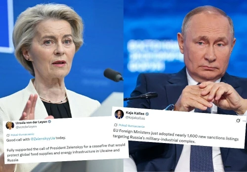 UE jednomyślnie podpisała rekordowy pakiet sankcji na Rosję, na liście ponad 1,6 tys. osób i podmiotów