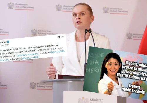 Minister edukacji chce zmiany przepisów, żeby nauczyciele mogli zabierać uczniom niebezpieczne przedmioty, bo teraz nie mogą