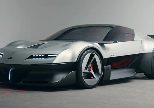 Alpine A310 Vision - Napięta geometria